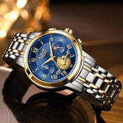 Men's steel belt quartz watch, view 2 - MRSLM
