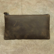 ultra-thin men's leather wallet, view 2 - MRSLM