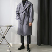 Men's thickened lapel coat, view 3 - MRSLM
