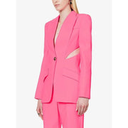 hollow out blazer and pant set, view 4 - MRSLM