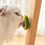 avocado catnip lickable toy ball, view 6 - MRSLM