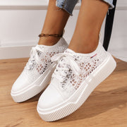 women's lace-up platform sneakers - MRSLM