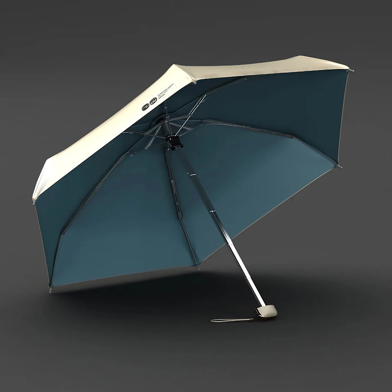 portable mini umbrella titanium gold coating, view 5 - MRSLM