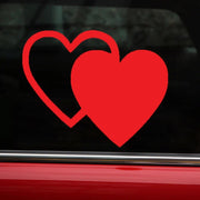 reflective love heart decals, view 9 - MRSLM