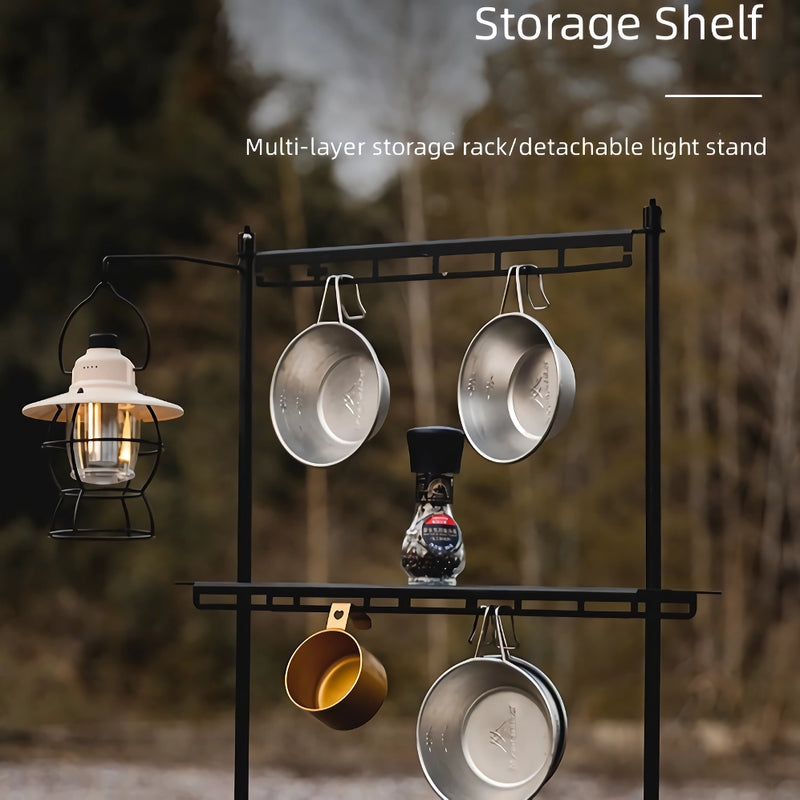 portable camping table storage rack, view 5 - MRSLM
