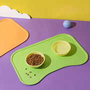 silicone pet bowl mat, view 5 - MRSLM