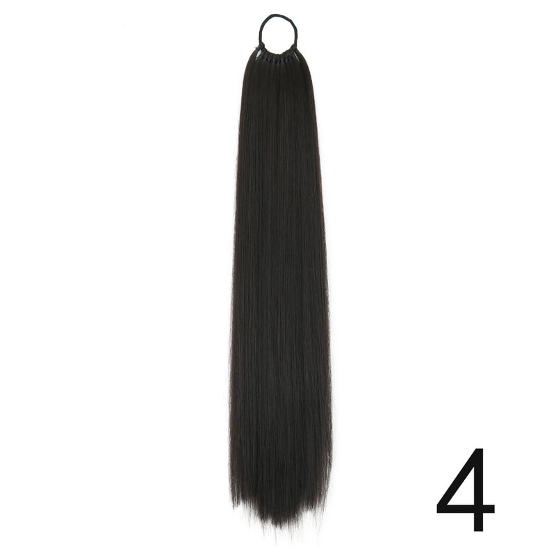 synthetic wrap around ponytail extensions, view 5 - MRSLM