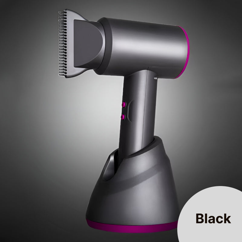 cordless portable hair dryer, view 3 - MRSLM