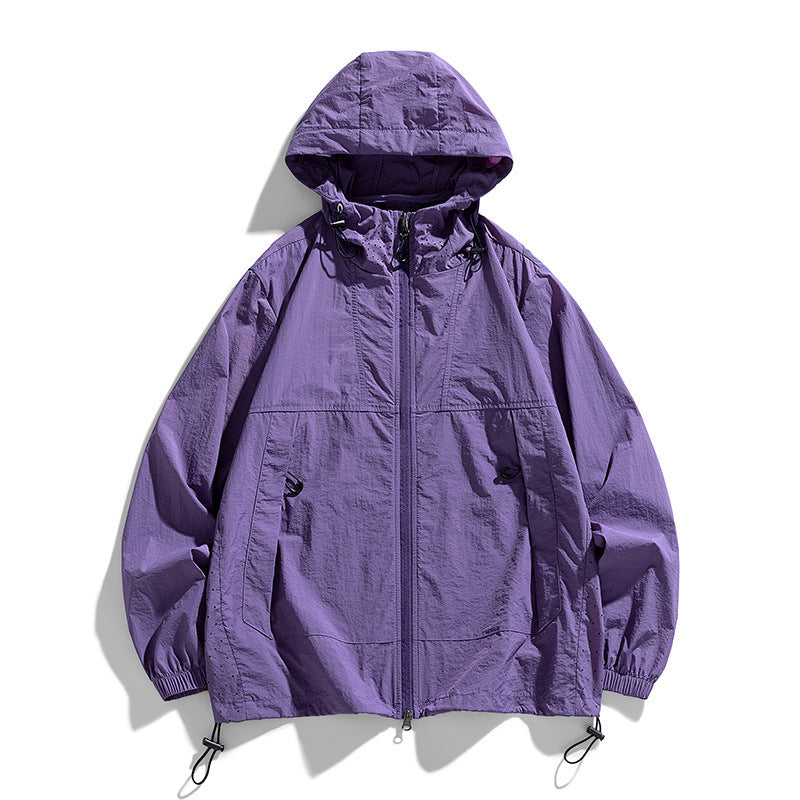 men's lightweight nylon jacket, view 8 - MRSLM