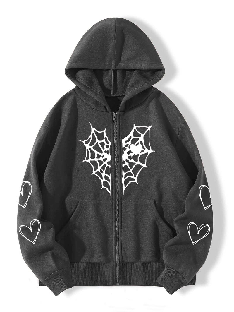 women's hooded cardigan coat, view 9 - MRSLM