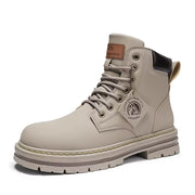 pu leather motorcycle ankle boots, view 12 - MRSLM
