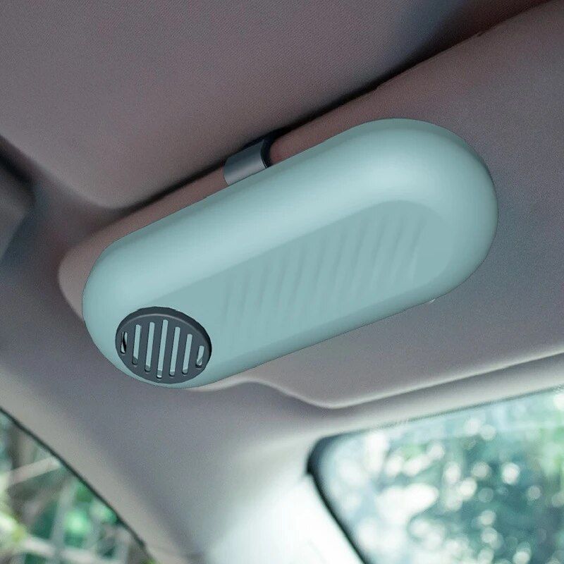 car sunglasses holder with magnetic fastener, view 7 - MRSLM