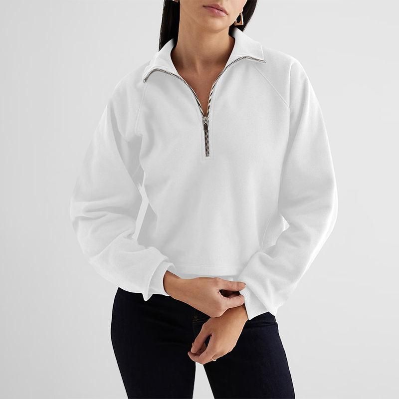 Cozy Autumn Fleece Zip-Up Hoodie