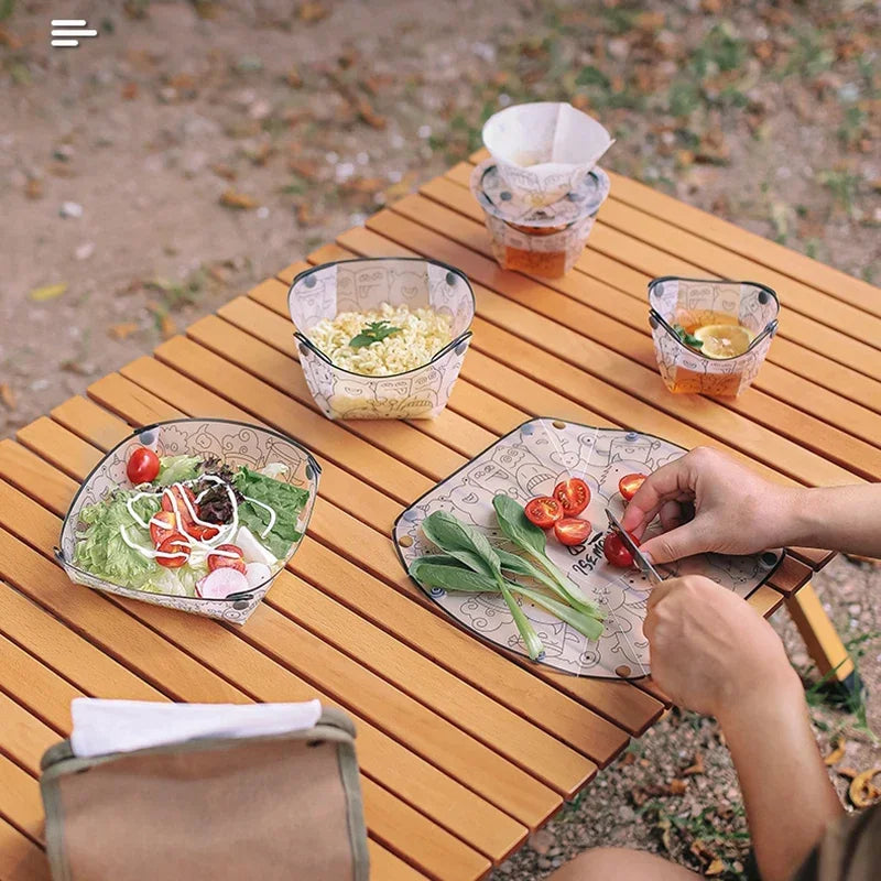 foldable camping tableware, view 6 - MRSLM