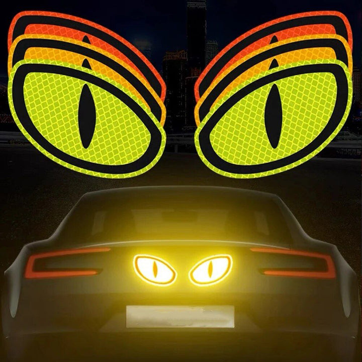 High-Visibility Reflective Safety Stickers for Vehicles