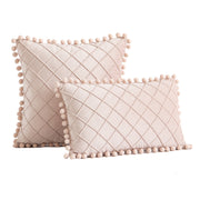 velvet plaid throw pillow covers, view 12 - MRSLM