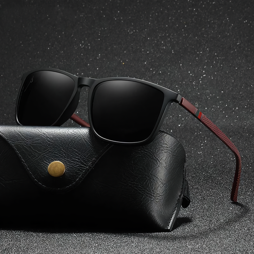 square vintage polarized sunglasses - MRSLM