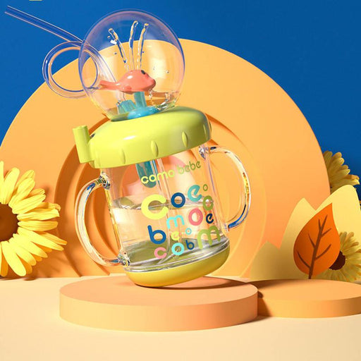 cute kids drinking cup with spray - MRSLM