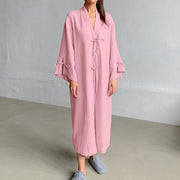 women's cotton linen cardigan - MRSLM
