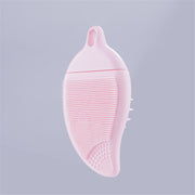 silicone shampoo brush and facial cleanser, view 7 - MRSLM