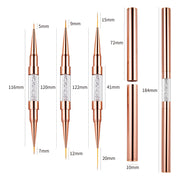 double head nail art brush, view 10 - MRSLM
