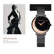 women's quartz watch with rhinestones, view 5 - MRSLM