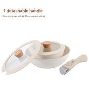 detachable non-stick cookware set, view 6 - MRSLM