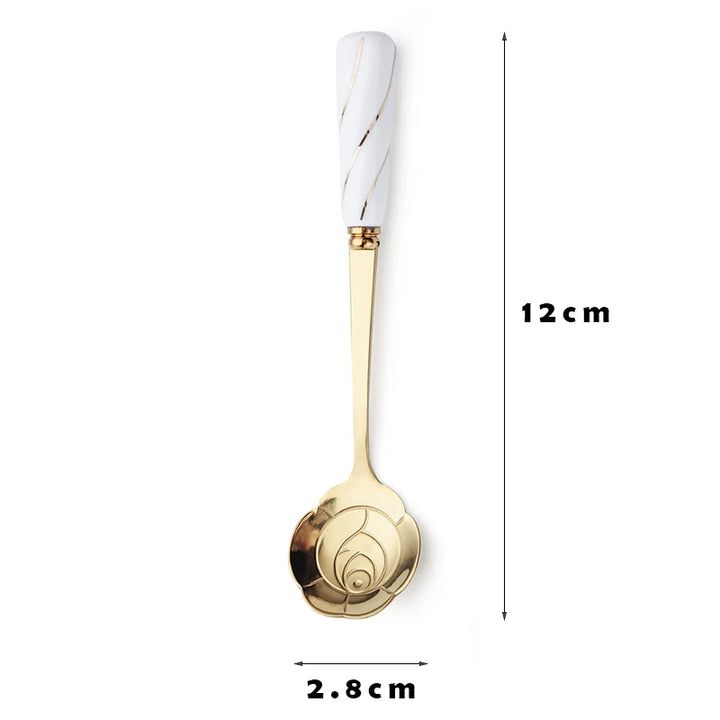Mini Stainless Steel Dessert Spoons