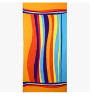 Large printed microfiber beach towel, view 7 - MRSLM