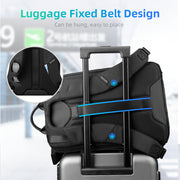 men's casual business backpack, view 4 - MRSLM