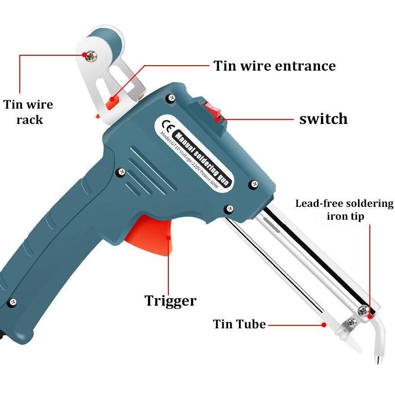 60w alloy welding gun, view 3 - MRSLM
