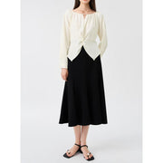 long sleeve casual top, view 7 - MRSLM