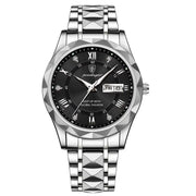 stainless steel quartz men's watch, view 9 - MRSLM