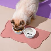silicone pet feeding mat, view 2 - MRSLM