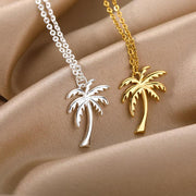 palm tree pendant necklace - MRSLM