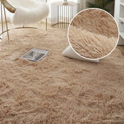 plush gray area rug, view 6 - MRSLM