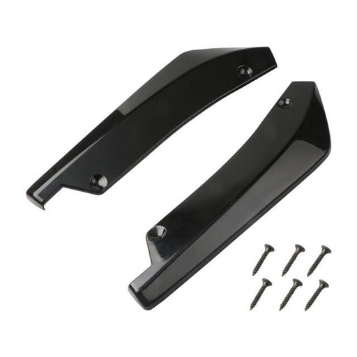 universal car bumper lip spoiler carbon fiber look - MRSLM