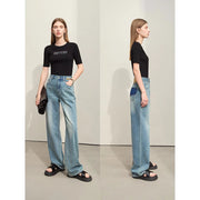 retro wide-leg jeans, view 7 - MRSLM