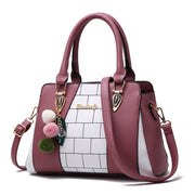 large pu shoulder bag for women, view 3 - MRSLM