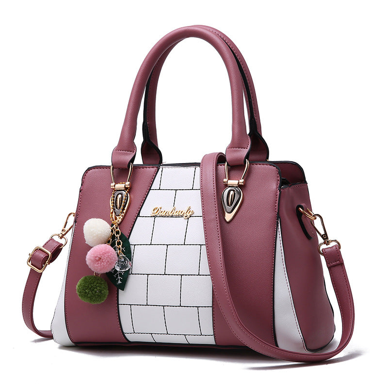 large pu shoulder bag for women, view 3 - MRSLM
