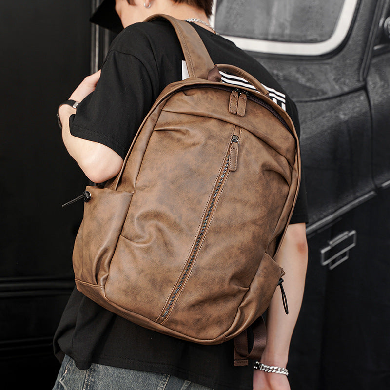 men's fashion casual large capacity backpack, view 2 - MRSLM
