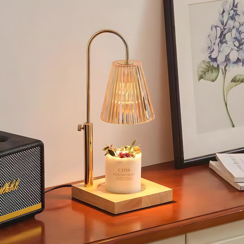 retro candle warmer lamp, view 5 - MRSLM