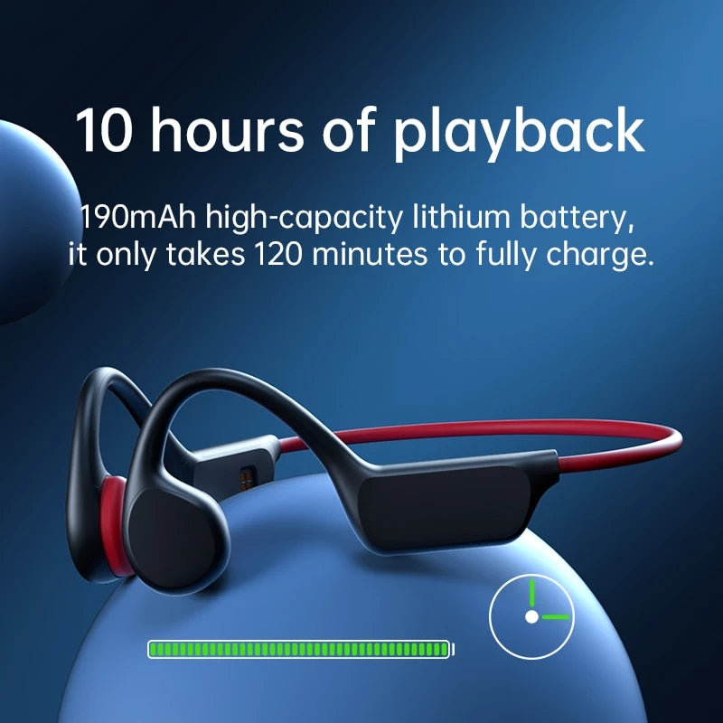 bone conduction earphones, view 7 - MRSLM