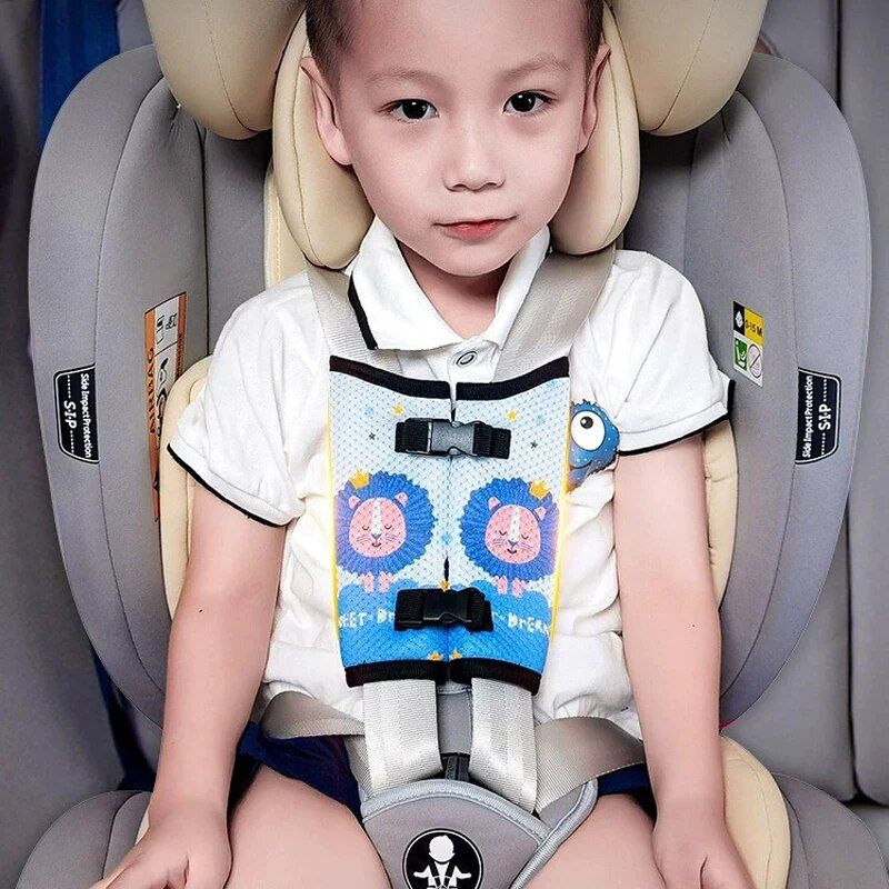 kid's cartoon seat belt shoulder pad, view 8 - MRSLM