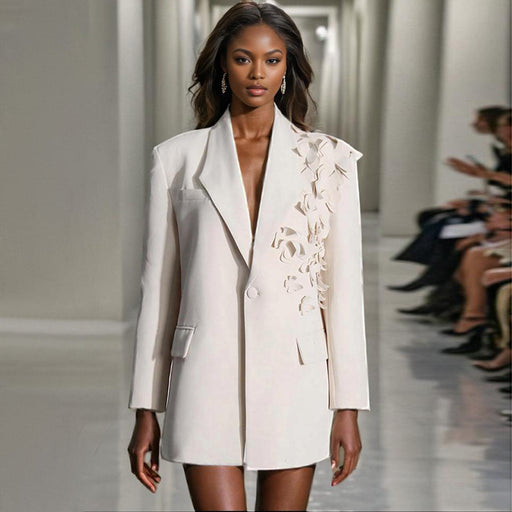 butterfly decorative suit jacket - MRSLM