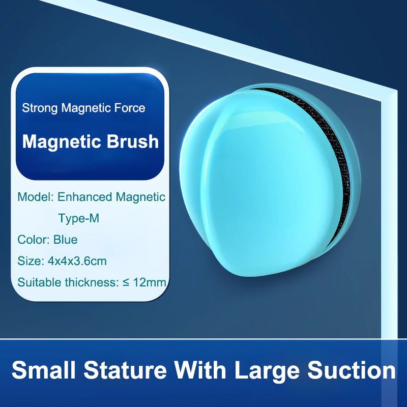 Mini magnetic fish tank brush, view 4 - MRSLM