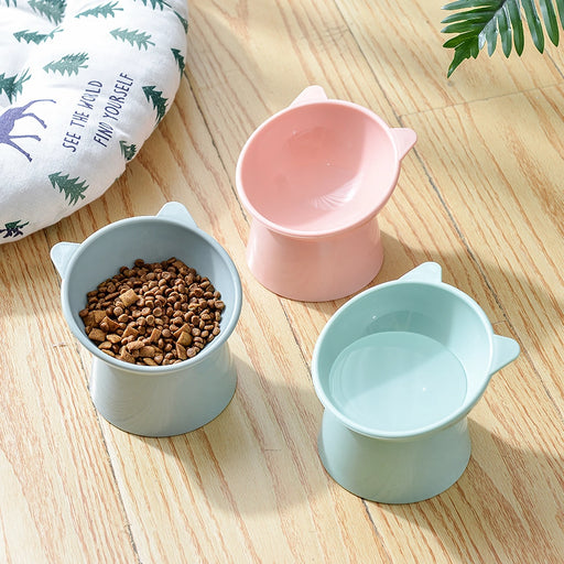 elevated cat and dog bowl with 45-degree tilt - MRSLM