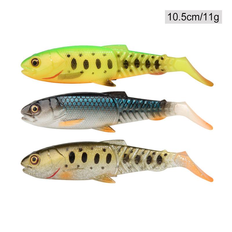 soft swimbait lure set, view 5 - MRSLM