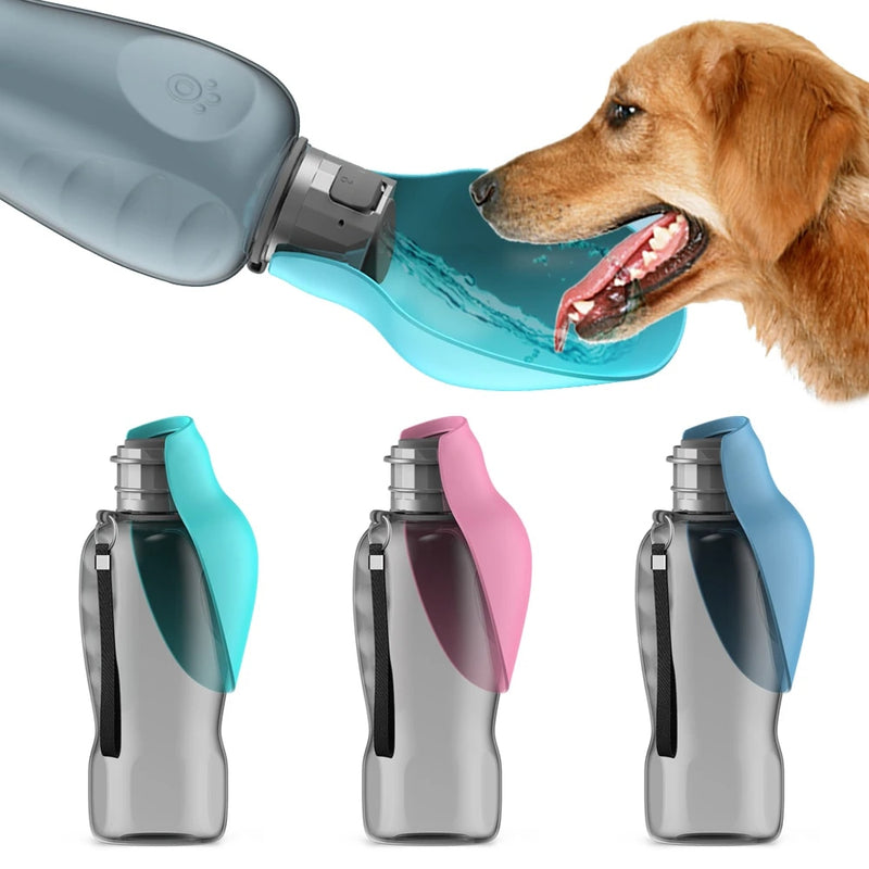 800ml portable dog water bottle, view 6 - MRSLM