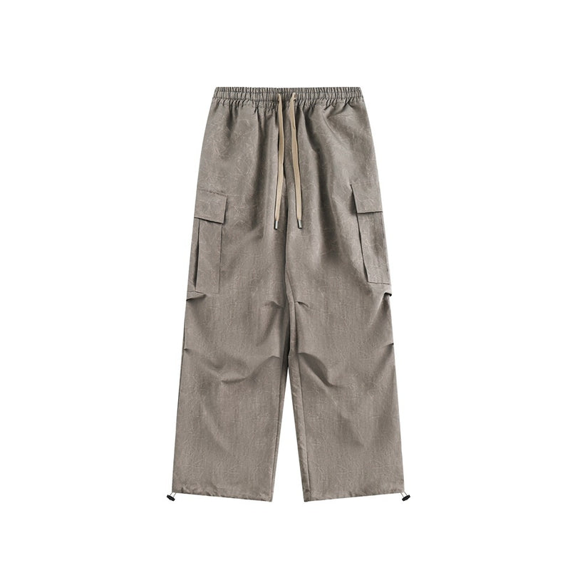 Retro Baggy Straight Trousers Men And Women